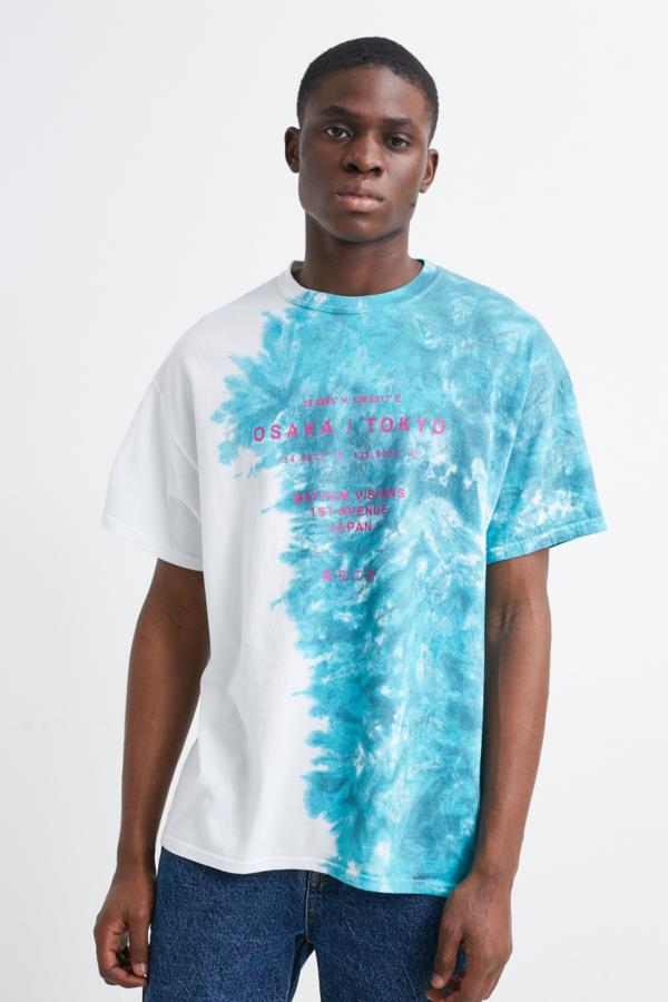 UO Splice Tie-Dye T-Shirt | Urban Outfitters UK