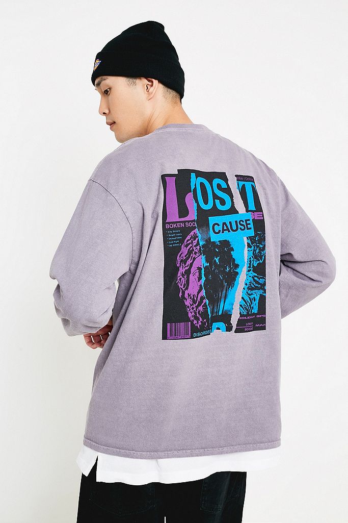 UO Lost Collage T-Shirt | Urban Outfitters UK