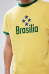 Thumbnail View 1: UO Gelb Brasilia Ringer T-Shirt