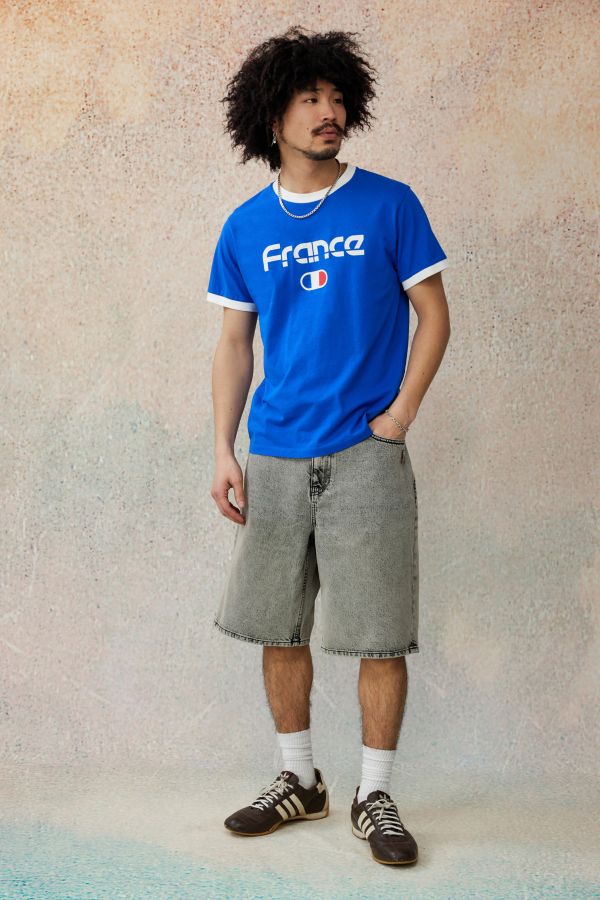 Slide View: 3: UO – Ringer-T-Shirt „France“