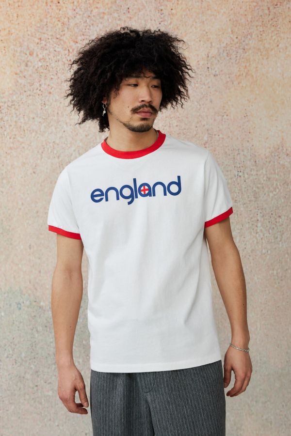 Slide View: 1: UO England Ringer T-Shirt