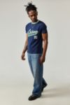 Thumbnail View 2: T-shirt UO Lisboa bleu marine à bouts contrastants