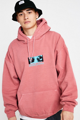 pink hoodie urban outfitters