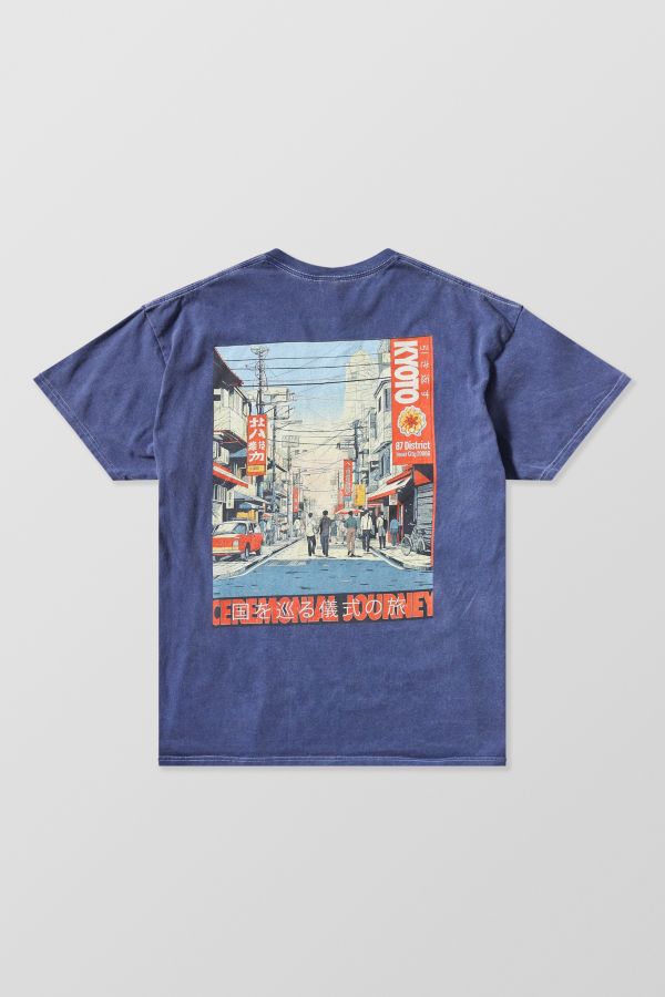 Vista diapositiva: 6: UO Navy Kyoto Town T-Shirt 