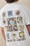 Thumbnail View 1: UO – T-Shirt „Dans Le Jardin“ in Weiß 