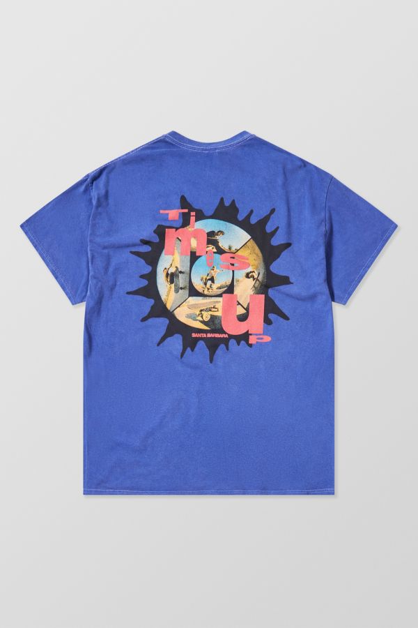 Slide View: 1: UO Blau Zeiten Hoch T-Shirt