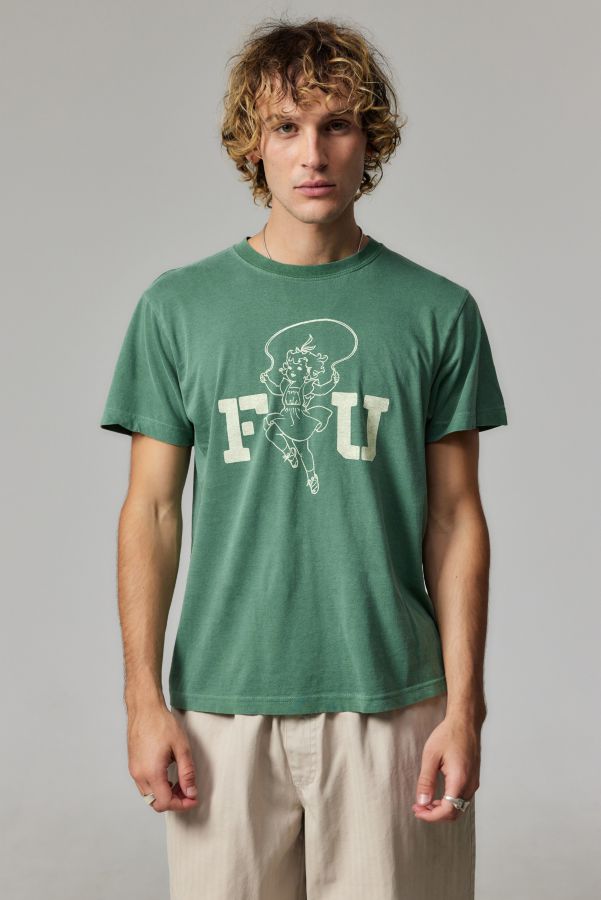 Slide View: 1: T-shirt UO Vert FU