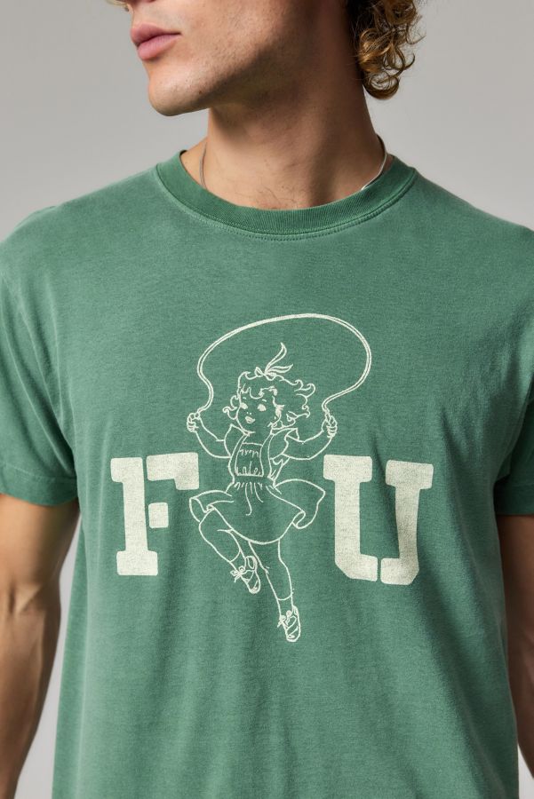 Slide View: 2: T-shirt UO Vert FU