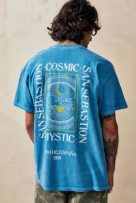 UO Teal Cosmic San Sebastion T-Shirt