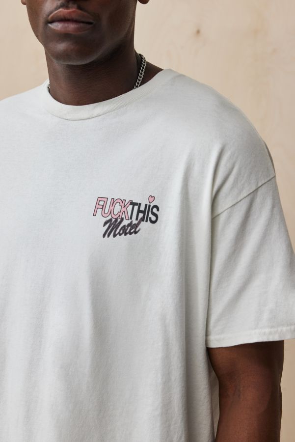 Slide View: 2: UO White F*ck This T-Shirt