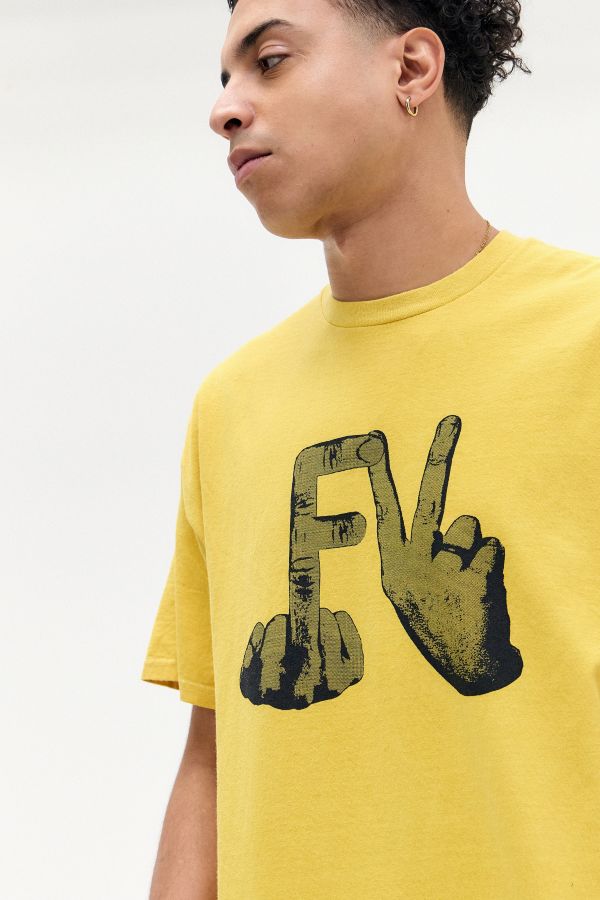 Vista diapositiva: 3: UO Giallo FU T-Shirt