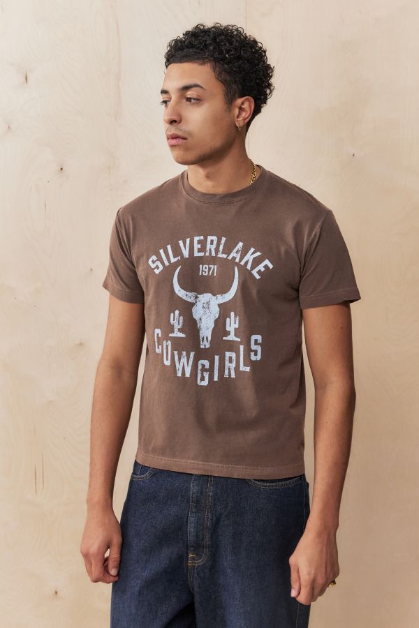 Slide View: 1: UO Braun Silverlake T-Shirt