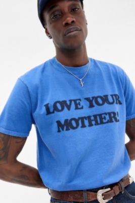 UO Blue Love Your Mother T-Shirt