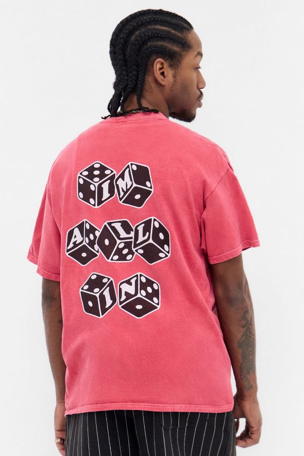 Slide View: 1: UO Red Dice I'm All In T-Shirt