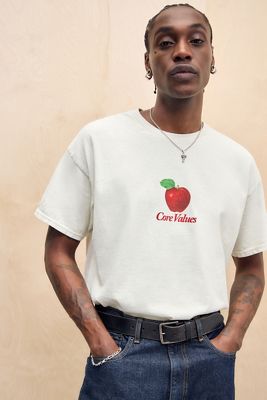 UO Ecru Core Values T-Shirt