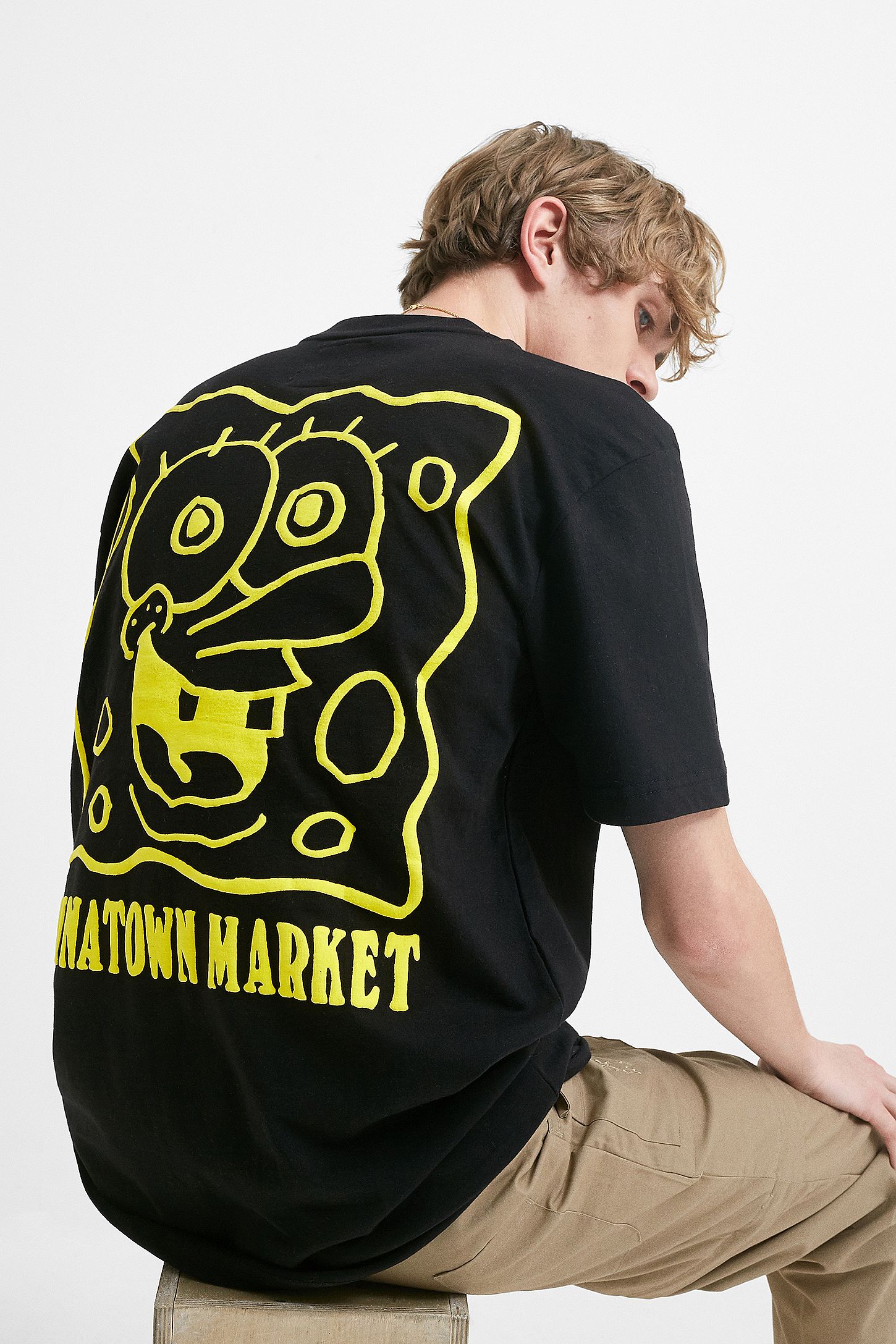 Chinatown Market X SpongeBob SquarePants UO Exclusive Hoodie Chinatown Market X SpongeBob SquarePants UO Exclusive Hoodie