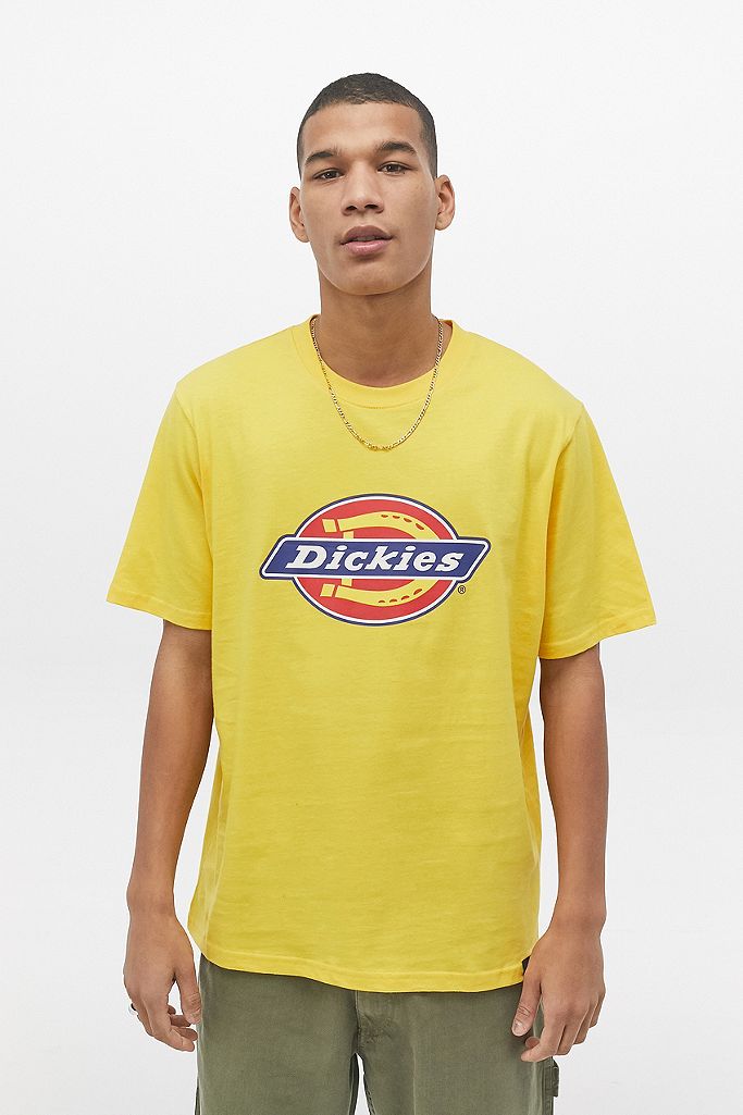 Dickies Horseshoe Yellow T-Shirt | Urban Outfitters UK