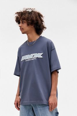 AVX Avirex Dept UO Exklusives Blau Luftwaffe T-Shirt