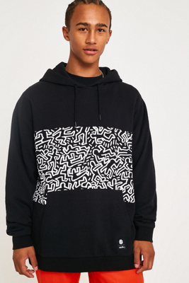 element keith haring hoodie