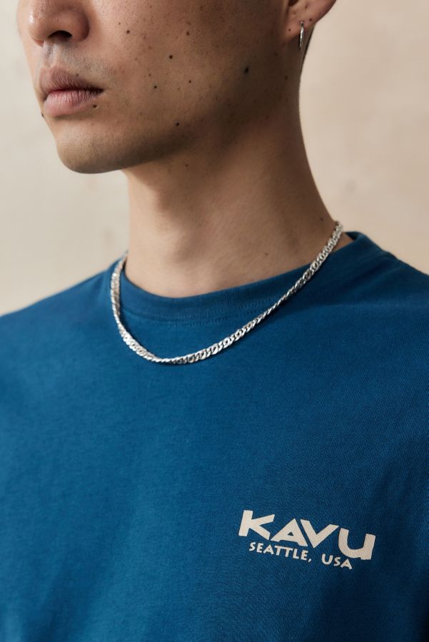 Slide View: 3: KAVU Agean Kreide Markierungen T-Shirt