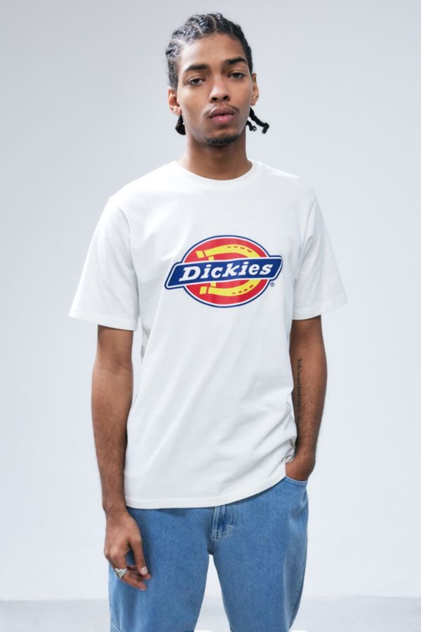 Slide View: 1: Dickies White Icon Logo T-Shirt