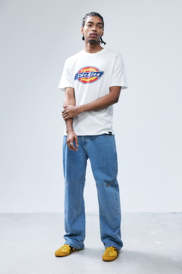 Slide View: 3: Dickies White Icon Logo T-Shirt