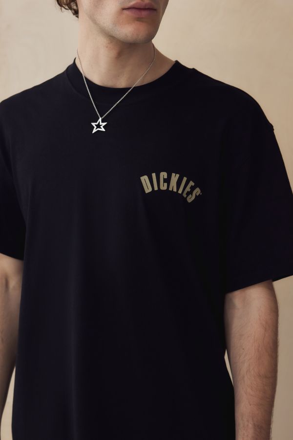 Slide View: 2: Dickies UO Exclusive Black Dendron T-Shirt 