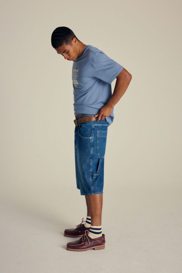 Slide View: 4: Dickies UO Exclusive Blue Fort T-Shirt