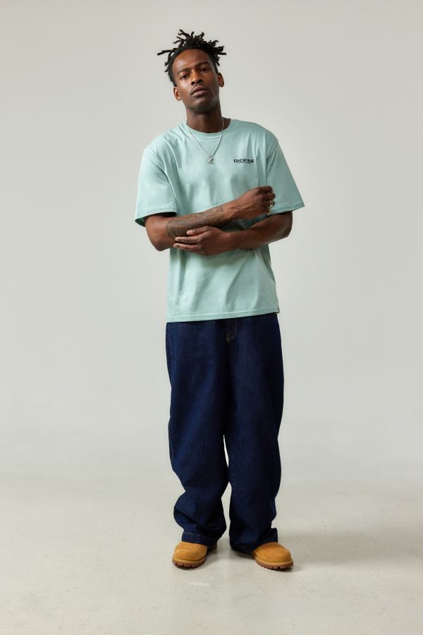 Slide View: 4: Dickies Blue Surf Bridgertown T-Shirt