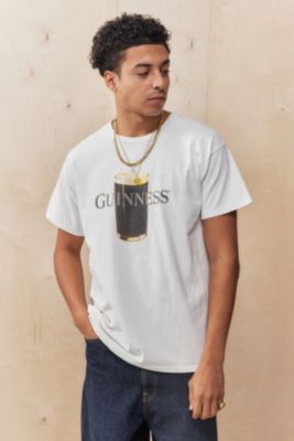 Basic Pleasure Mode UO Exclusive White Guinness T-Shirt