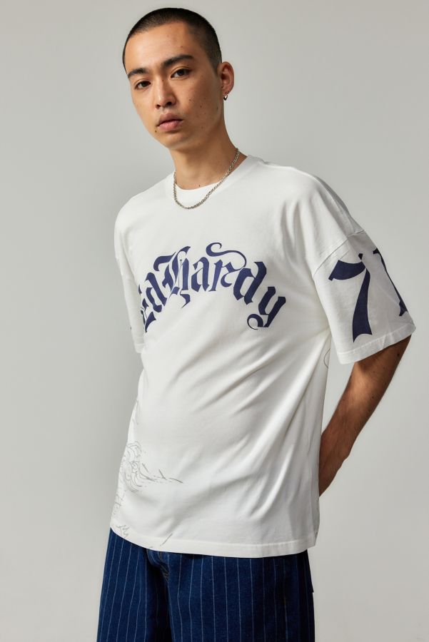 Slide View: 2: Ed Hardy UO Exclusive Varsity T-Shirt