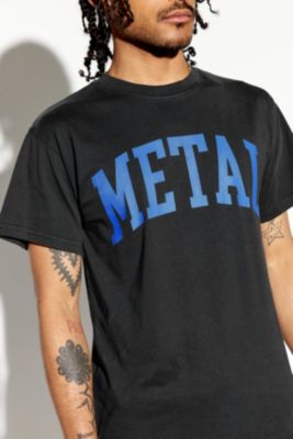 KERRANG! Säure Schwarz Metall T-Shirt