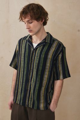 UO Stripe Gauze Shirt