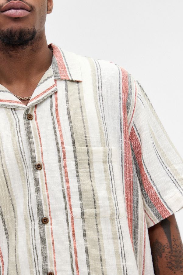 Slide View: 3: BDG Nico Multi-Stripe Shirt