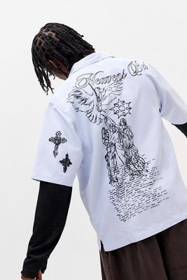 Chemise à rayures fines croquis Jaded London