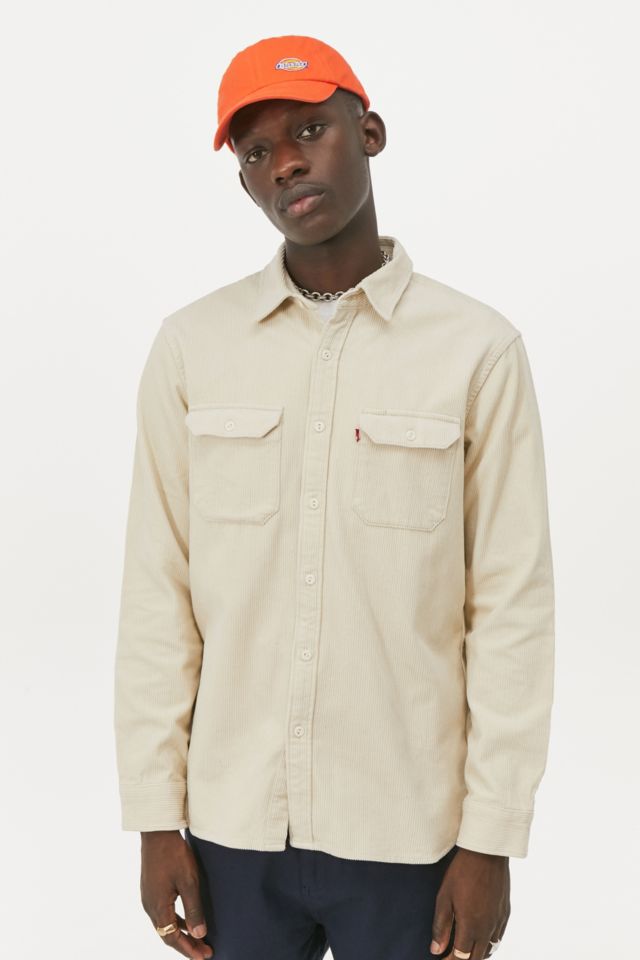 Levi’s Jackson Ivory Worker Shirt | Urban Outfitters UK