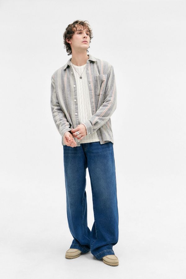 Slide View: 2: BDG Brushed Stripe Shirt