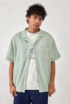 Thumbnail View 1: UO Seafoam Crinkle Shirt