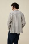 Thumbnail View 4: Loom Textured Stripe Sheer Shirt