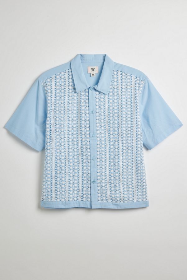 Slide View: 5: BDG Crochet Lace Shirt