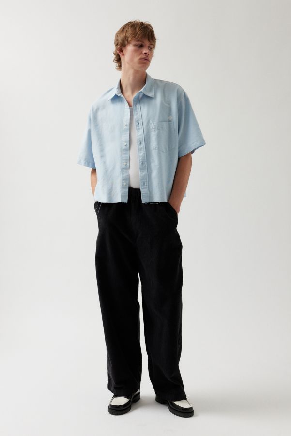 Slide View: 3: UO Cropped Oxford Shirt