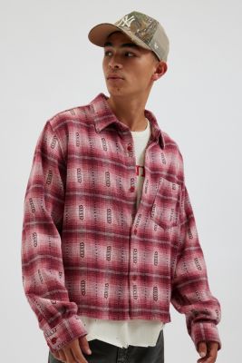 BDG Cropped Flannel Shirt