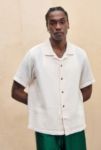 Thumbnail View 1: Ayker Ecru Triple Gauze Short Sleeve Shirt
