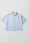 Thumbnail View 5: BDG Light Blue Arlo Crop Oxford Shirt