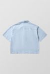 Thumbnail View 6: BDG Light Blue Arlo Crop Oxford Shirt