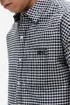 Visualizzazione miniature 2: Camicia Oxford Corta a Quadri Arlo Nera BDG