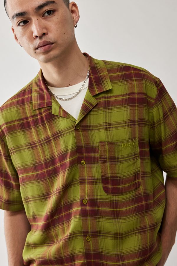 Slide View: 2: BDG Check Print Shirt