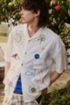 Thumbnail View 1: UO White Ray Embroidered Shirt 