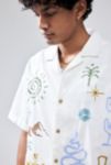 Thumbnail View 2: UO White Ray Embroidered Shirt 