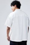 Thumbnail View 4: UO White Ray Embroidered Shirt 